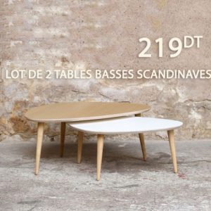 deux tables basses