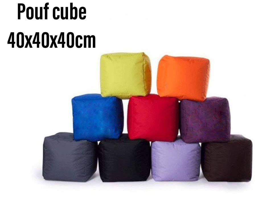 pouf cube