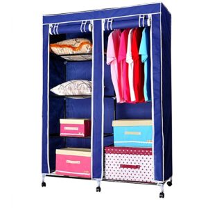 Armoire penderie en tissu - Roulante