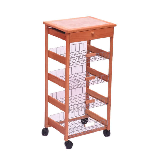 Chariot de rangement cuisine