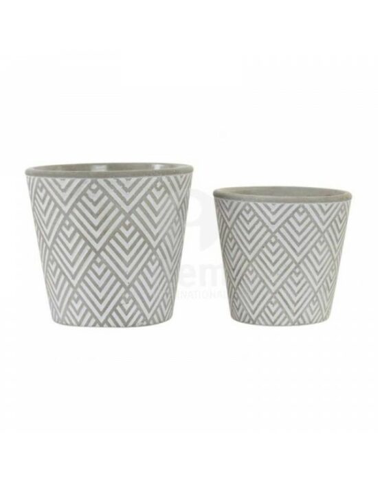 set-de-2-supports-pot-de-fleurs-gris-et-blanc-en-ciment-16-7x15-5-cm