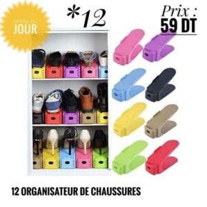 Pack 12 Organisateurs De Chaussures