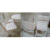 table-4-chaises-pliantes-tunisie-plastique