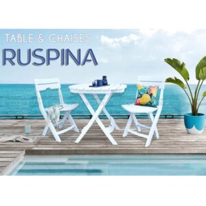 table-chaises-pliante-pastique-tunisie-plage-jardin-exterieur