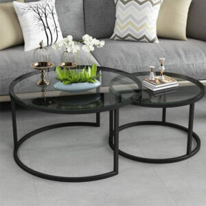 table-basse-moderne-plateau-verre-tunisie-socle-noir