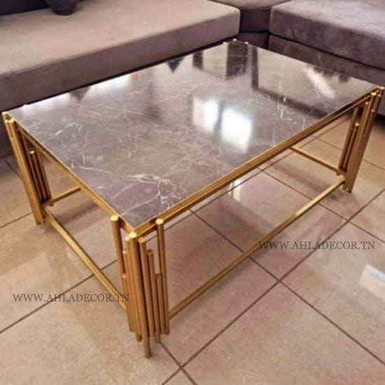 table-basse-moderne-salon-rectangulaire-doré-effet-marbre-tunisie-anteli-plateau-gris