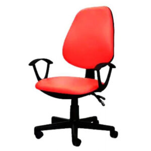 chaise-bureau-tunsie-Sécretaria-moderne-rouge-meilleur-prix