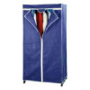 Armoire Penderie Pliable Ferrino Super Quick - Pour Camping, Bleu, Charge 30 Kg, Acier 16 Mm