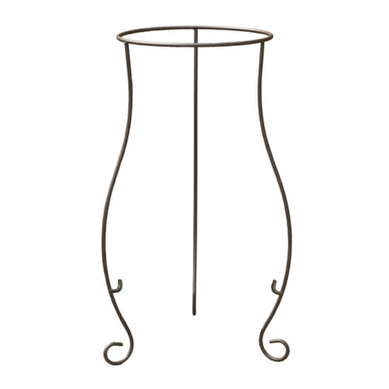 Support Pour Plantes Doré - Étagère Décorative Pour Pots De Fleurs, Bureau, Intérieur, 27x22x20 Cm
