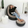Fauteuil-gonflable-confortable-avec-repose-pied