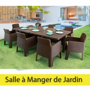 Salle à manger de jardin