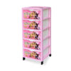 armoire-chambre-enfant-5-tiroirs-avec-motif-barbie