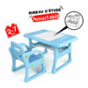 bureau-enfant-confortable-plastique-avec-chaise