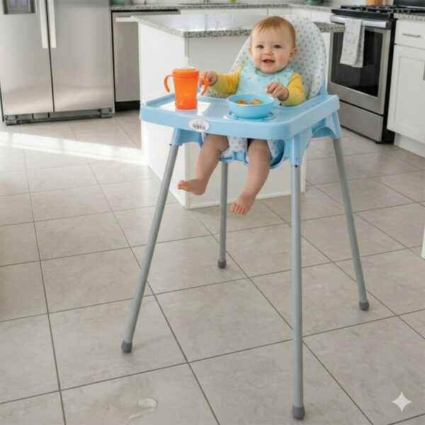 chaise-haute-bebe-bleu