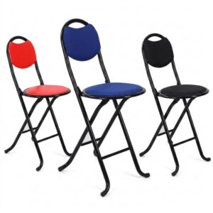 Chaise de prière bleue , rouge ou noir, pliable légère pour camping et plage Tunisie.